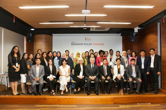 TIJ organized the third training session on “The Implementation of the Bangkok Rules”