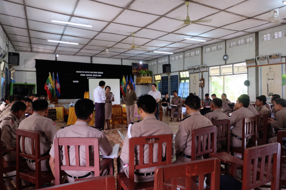 The Training Course for Myanmar Prison Officers