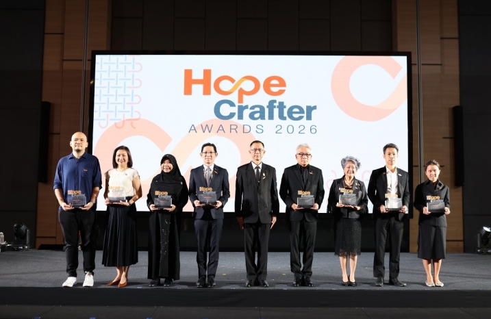 TIJ ครบรอบ 15 ปี มอบรางวัล Hope Crafter Awards 2026 เดินหน้าลงทุนศักยภาพมนุษย์-ให้โอกาสผู้ก้าวพลาด