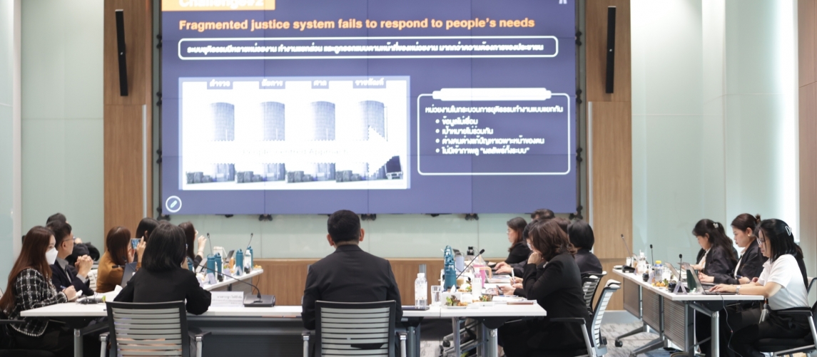 ประชุมการตรวจสอบผลการดำเนินงาน ผลการประเมินตนเอง และความคุ้มค่าองค์กรมหาชน ระยะที่ 1